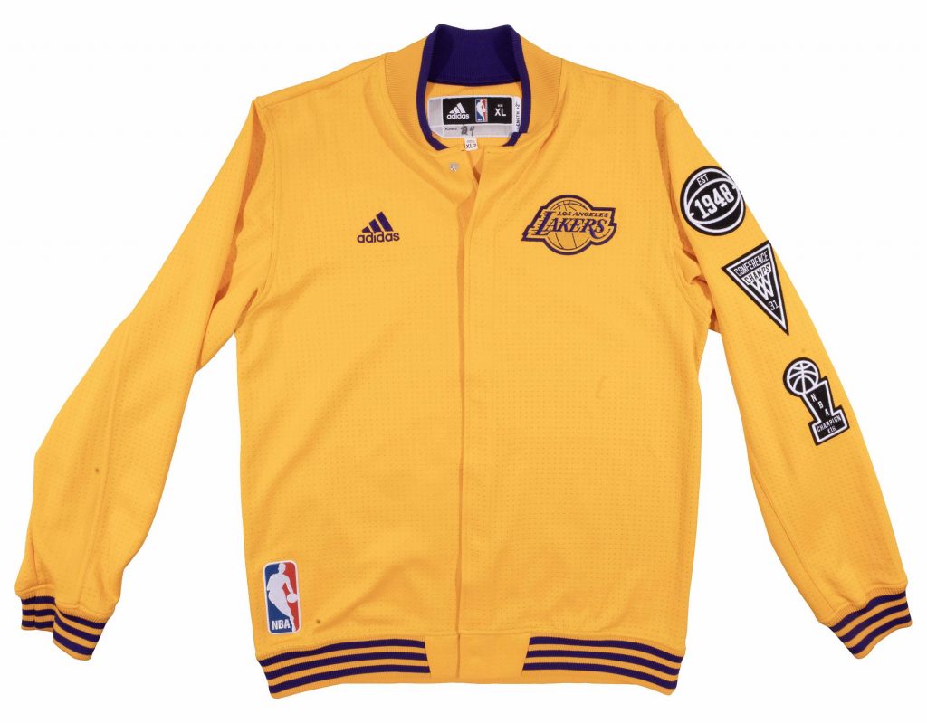 Record sale for Kobe Bryant Jacket