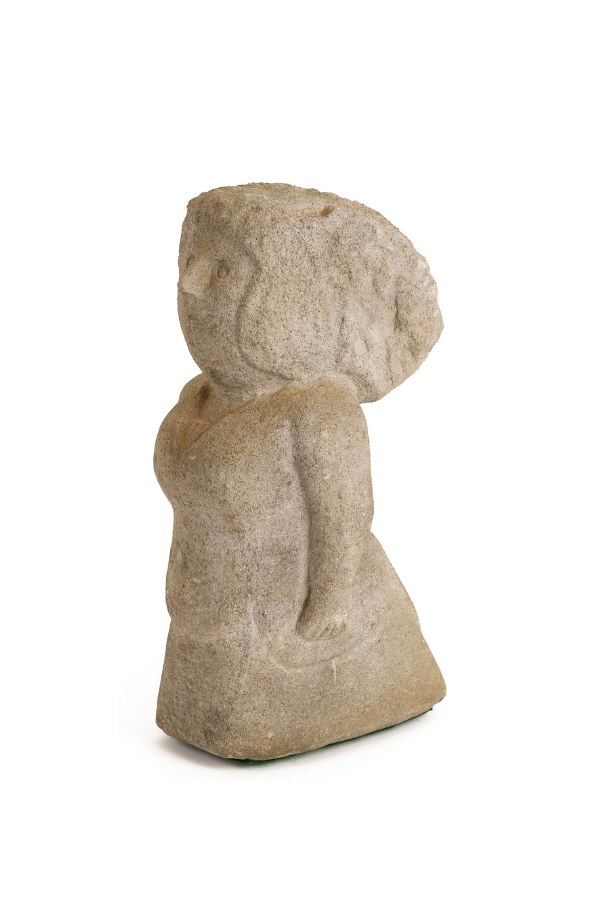 William Edmondson Sculpture, Lady with a Bustle